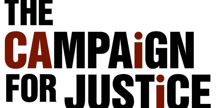 October is Campaign for Justice month!